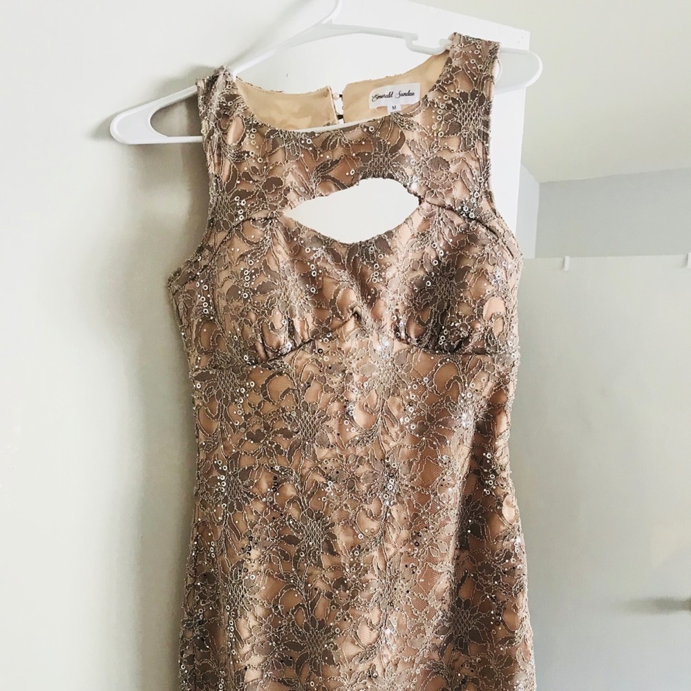 Golden dress
